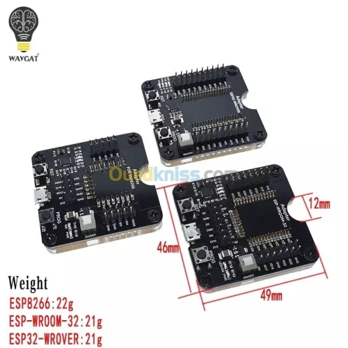 carte programmation ESP8266 ET ESP32 ARDUINO
