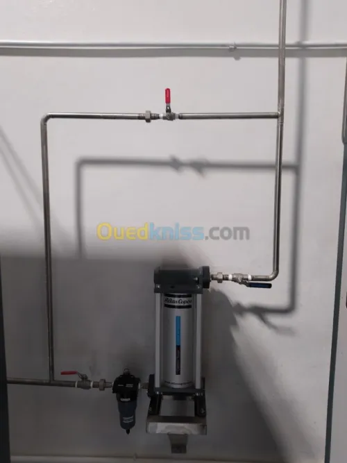 Installation générateur d'azote N2 