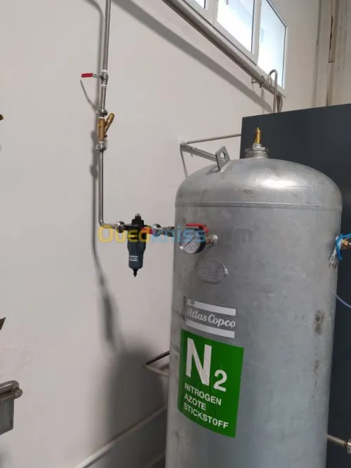 Installation générateur d'azote N2 