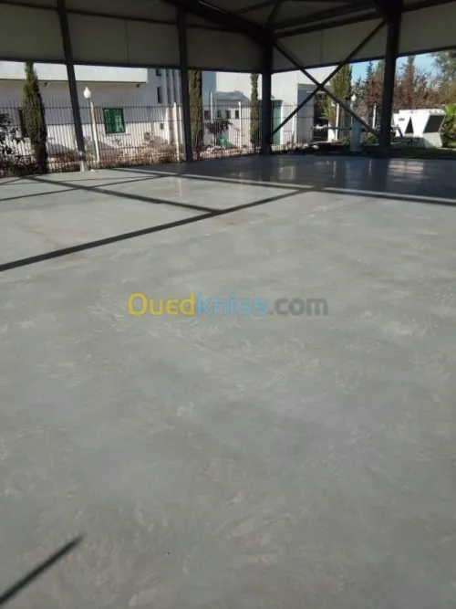 Application ressine epoxy 