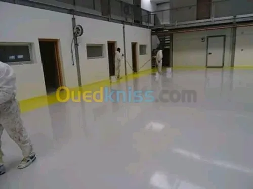 Application ressine epoxy 