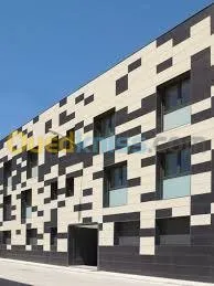 F/P façade ventilée en Terre cuite 
