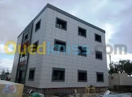 F/P façade ventilée en Terre cuite 