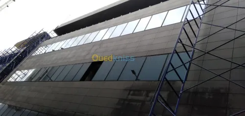 F/P façade ventilée en Terre cuite 