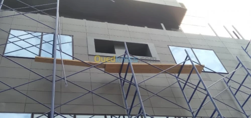 F/P façade ventilée en Terre cuite 