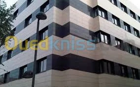 F/P façade ventilée en Terre cuite 