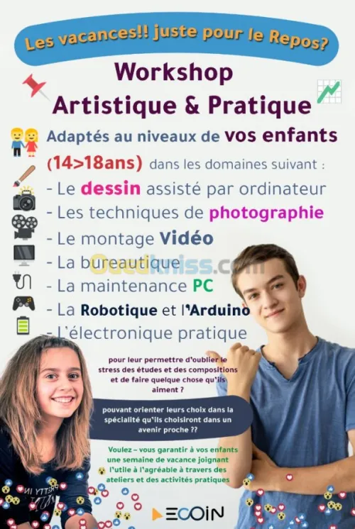 Formation Vacances pour Lycéens