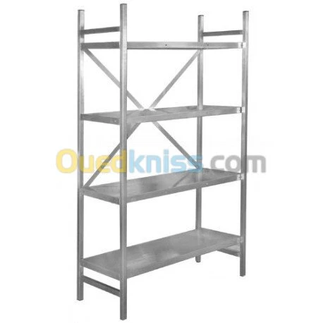 Fabrication de rayonnages métalliques