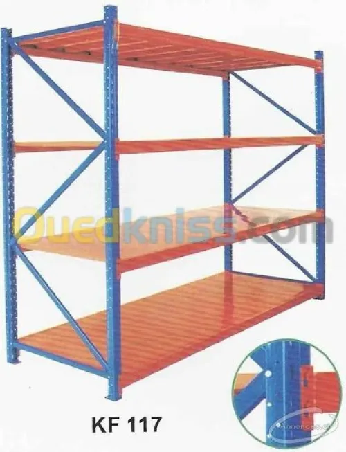 Fabrication de rayonnages métalliques