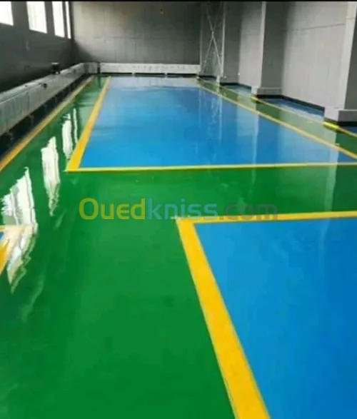 Epoxy  dallage 