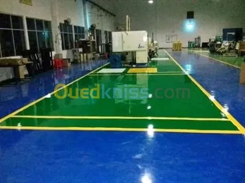 Epoxy  dallage 
