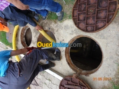 debouchage curage vidange canalisation
