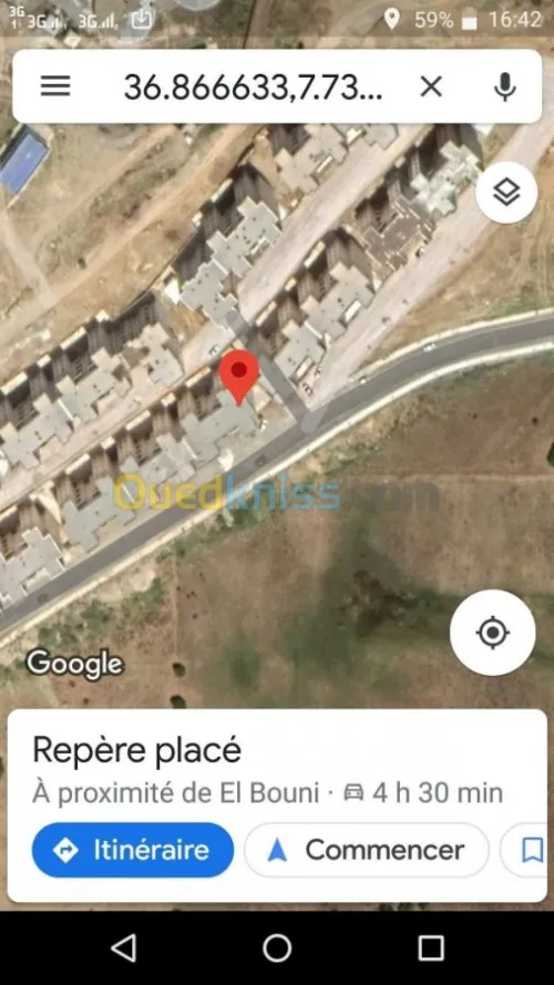 Vente Appartement F3 Annaba El bouni