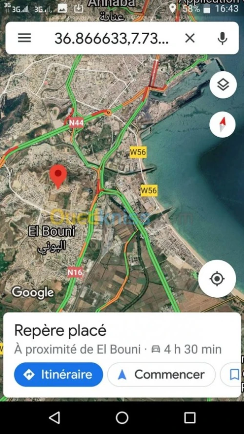 Vente Appartement F3 Annaba El bouni