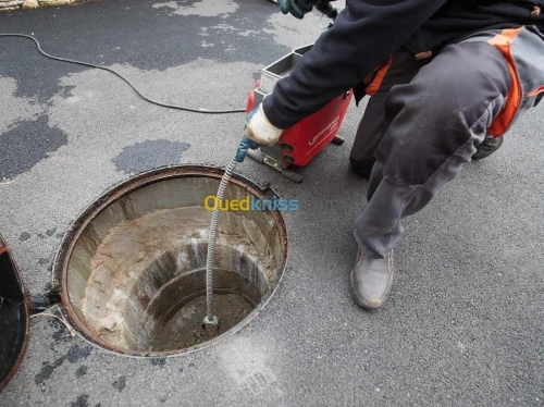 Débouchage curage canalisation vidange