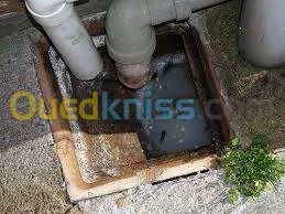Débouchage  canalisation vidange fosse