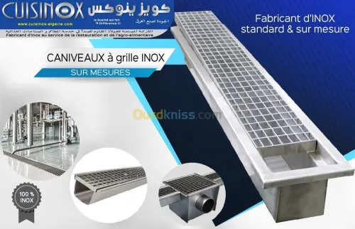 vente equipements en acier inoxydable@