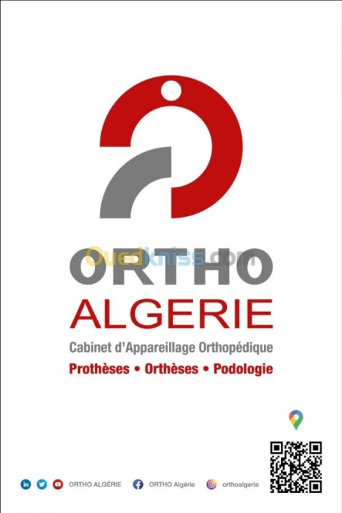 Prothèses, Orthèses, Podologie.