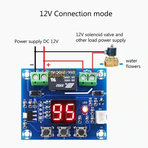 Module d'arrosage automatique arduino