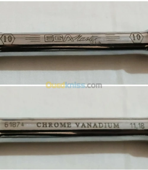 Lot de 7 clefs EGA MASTER Vanadium