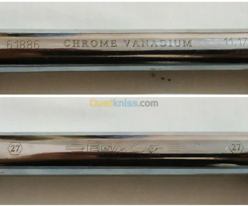 Lot de 7 clefs EGA MASTER Vanadium