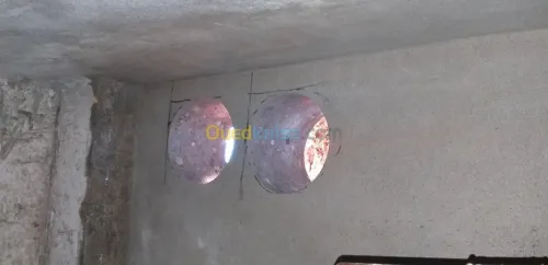 Carottages de béton