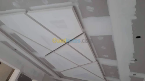 ba13 faux plafond , separation , pvc