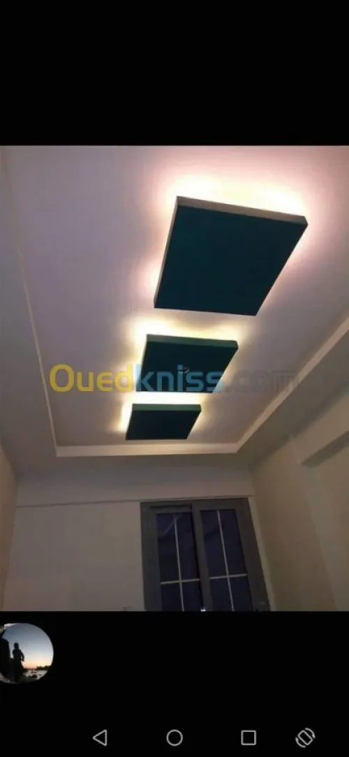 ba13 faux plafond , separation , pvc