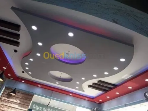 ba13 faux plafond , separation , pvc