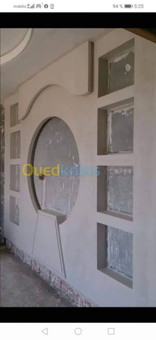 ba13 faux plafond , separation , pvc