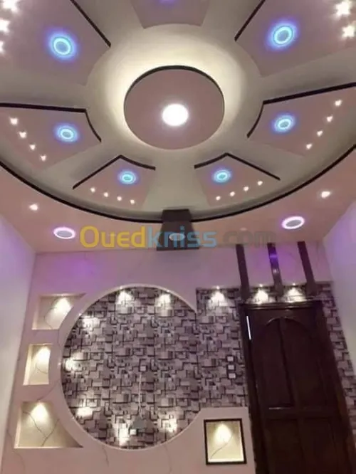 ba13 faux plafond , separation , pvc