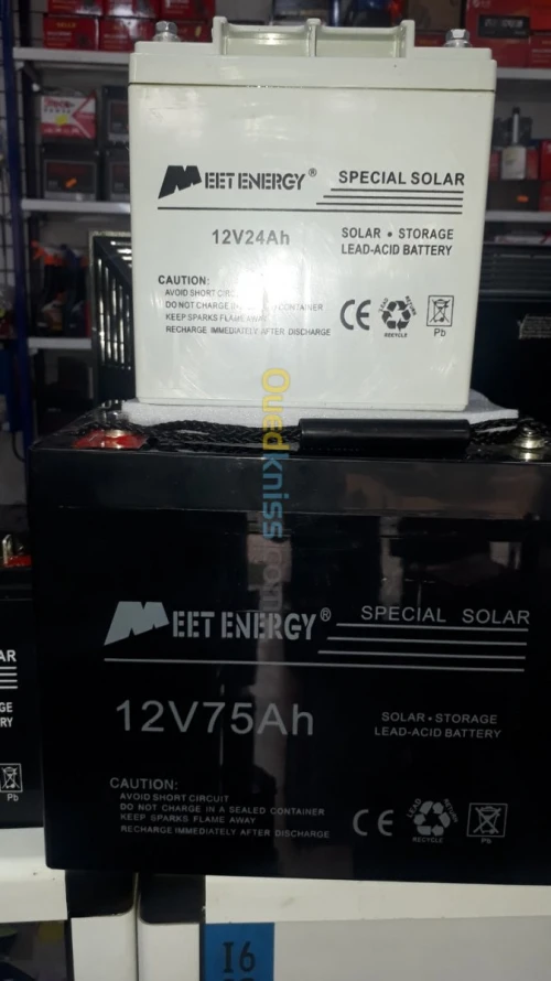 BATTERIES pour fouteille électrique بك