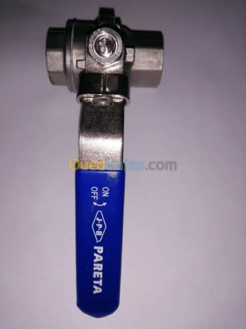 Vanne sphérique vapeur / eau chaude 