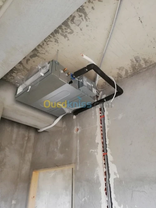 Clim centrale installation maintenance