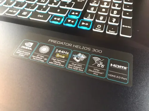 ACER PREDATOR 17" i7 9750H  RTX2060 6G