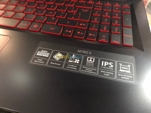ACER NITRO 5 i5 7ém 16G 128+1T GTX1050
