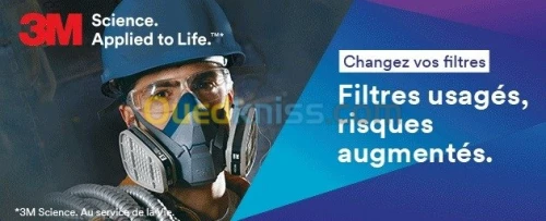 Masques et filtration 3M