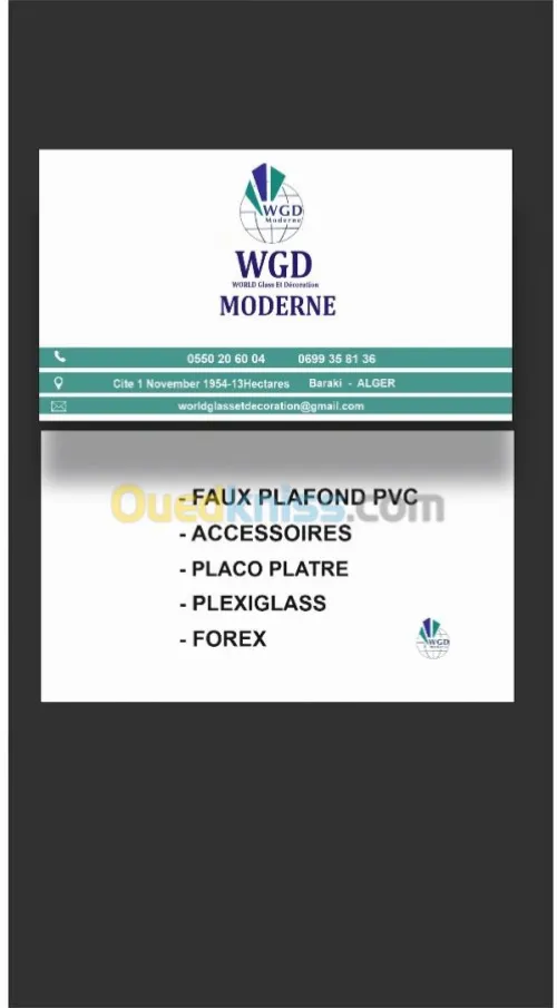 pvc-plexiglass -placoplat -accessoires