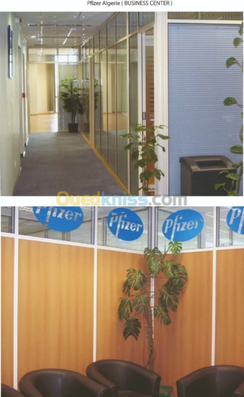 CLOISONS AMOVIBLES ET CABINE SANITAIRE