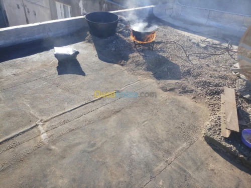 Etancheite terrasse et ss carelage.