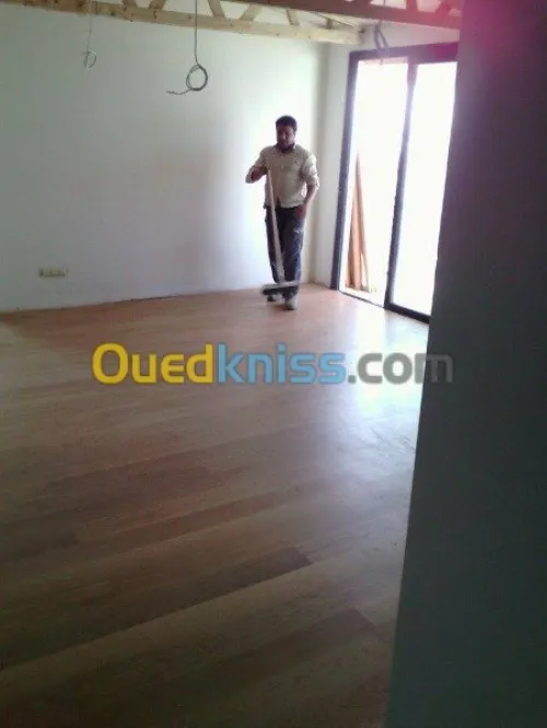 pose de parquet