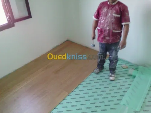 pose de parquet