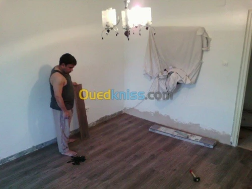 pose de parquet