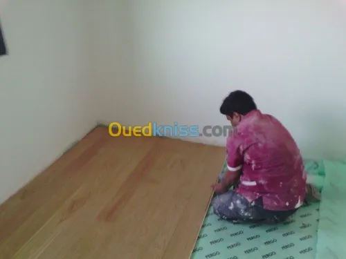 pose de parquet
