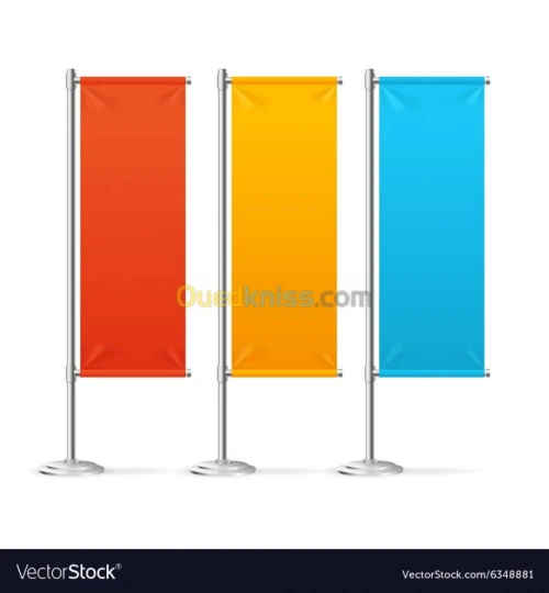 Drapeaux publicitaire 