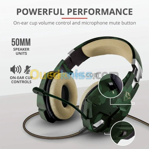 CASQUE GAMING TRUST CARUS 20865