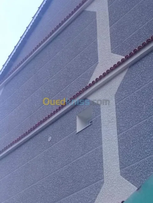 Décoration extérieure monocouche 