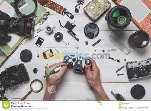 Réparation appareils photos et caméras