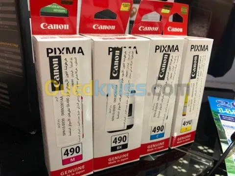 CANON 490 - GI-490 - Bouteilles d'encre - 7000 Pages - 70ml - G2410 G3410 -