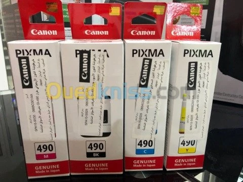 CANON 490 - GI-490 - Bouteilles d'encre - 7000 Pages - 70ml - G2410 G3410 -